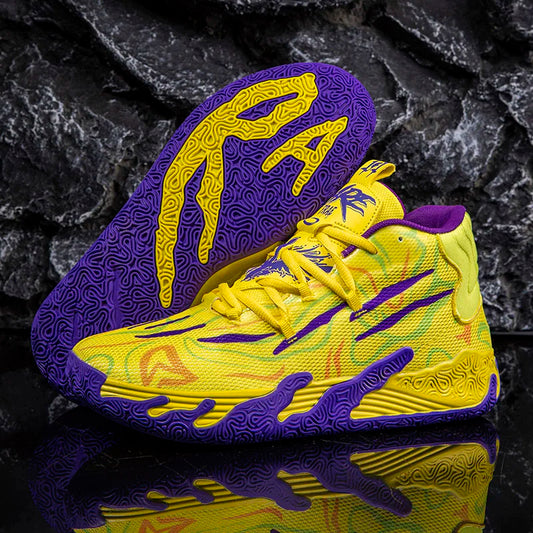 Men’s Breathable Mid-Cut Basketball Shoes