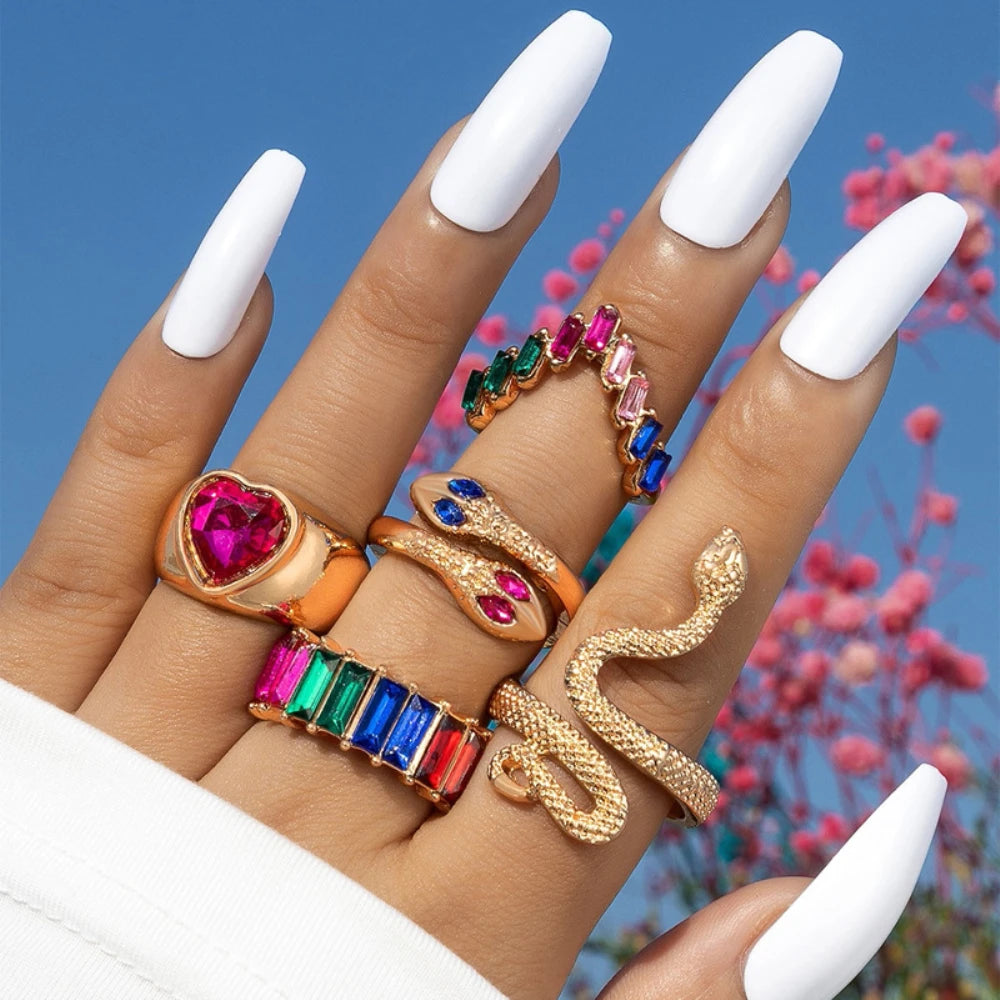 Unisex Punk Cocktail Ring 💍