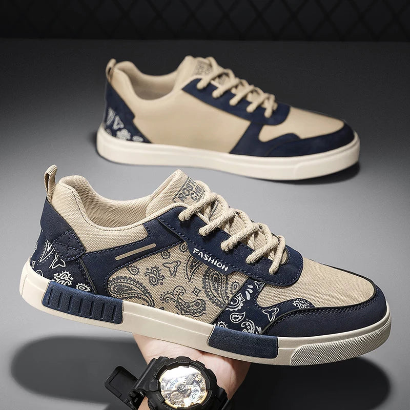 Luxury Men Running Shoes Skateboard Breathable Comfortable Casual Sneakers Men Skateboard Big Size Tenis Masculino Footwear Male