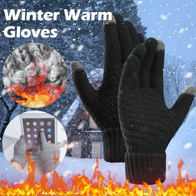 Winter Gloves for Men Women Warm Tactical Gloves Touchscreen Waterproof Hiking Skiing Fishing Cycling Snowboard Non-slip Gloves