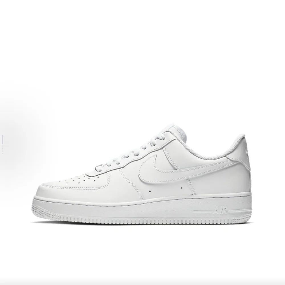 Nike Air Force 1 AF1 All-White Low-Top Sneakers – CW2288-111