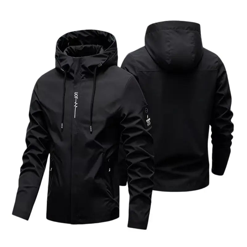 Men's Hooded Softshell Outdoor Jacket