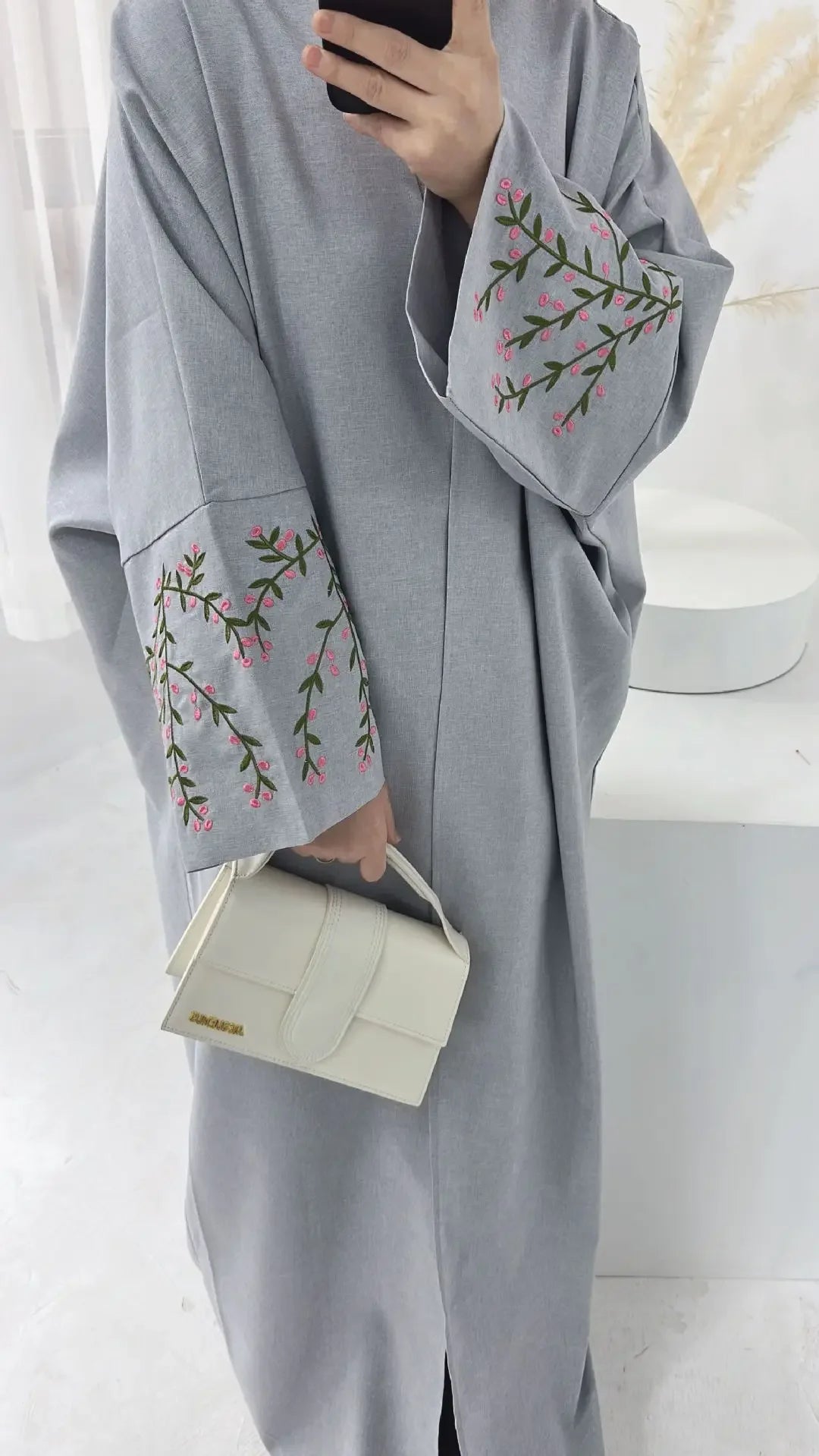 Women’s Elegant Eid Embroidered Abaya