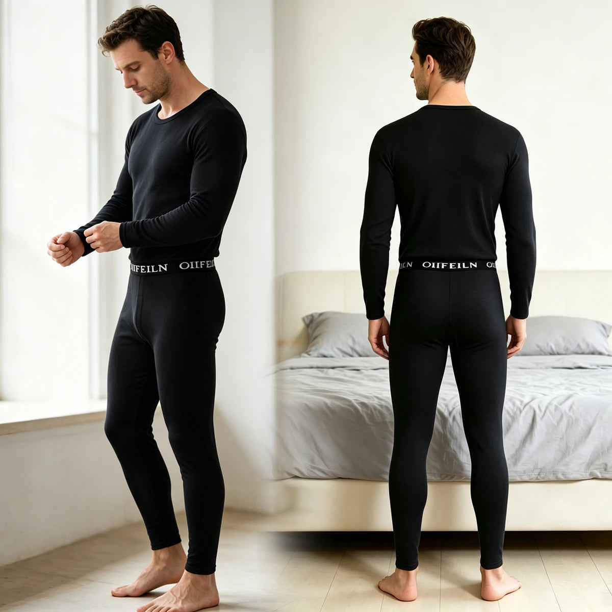 Men's Classic Thermal Underwear Set