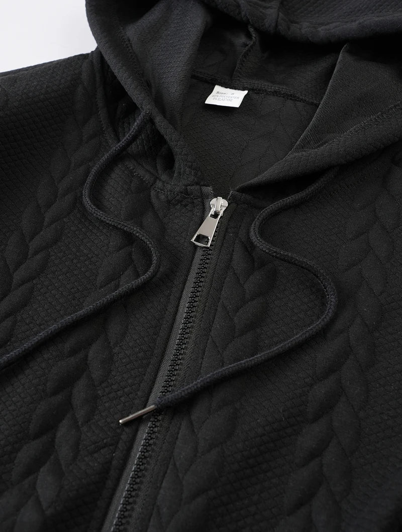 2026 Men’s Paisley Print Zip Hoodie