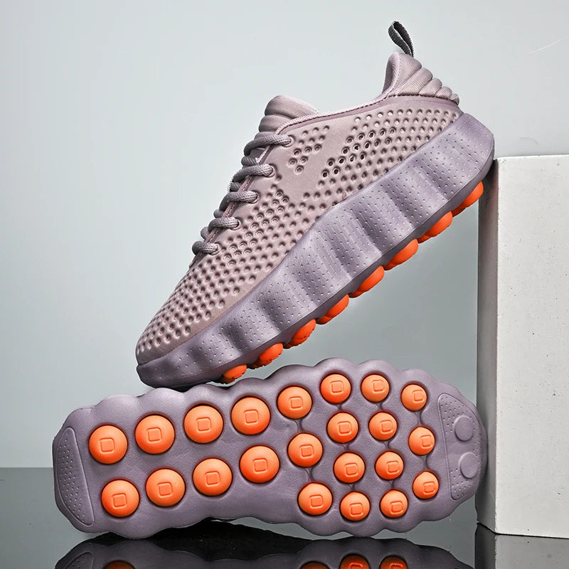 Men’s Breathable Platform Running Sneakers