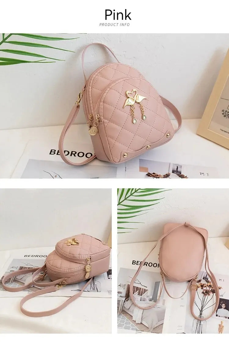 Women’s PU Ergonomic Casual Backpack
