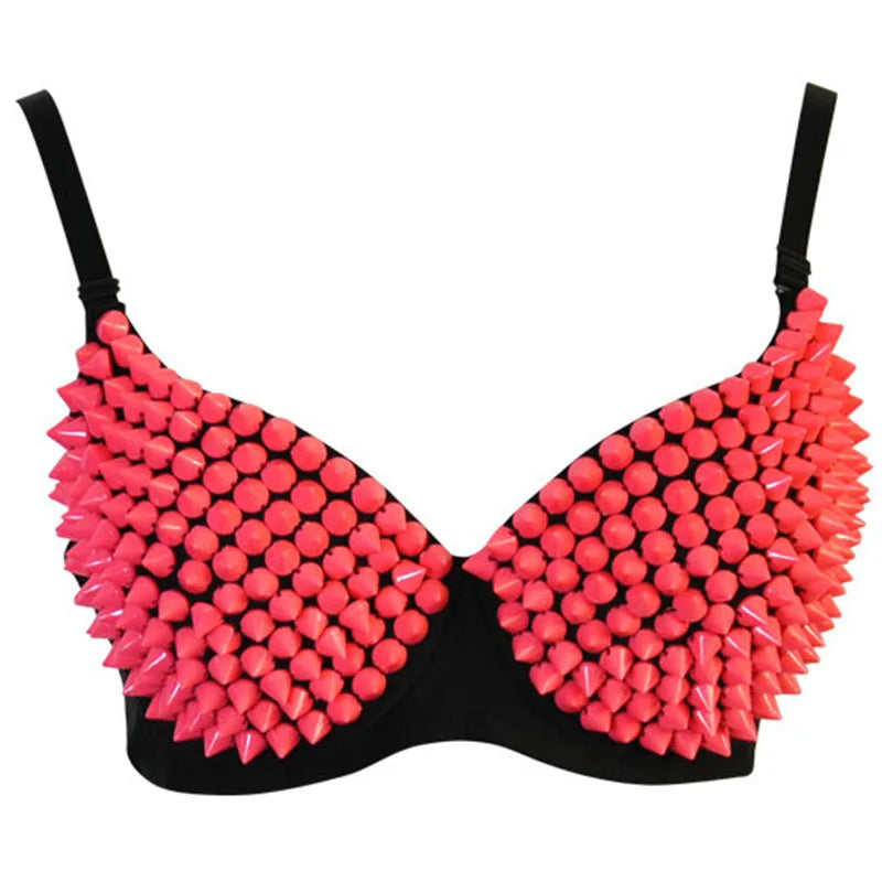 Raven Rivet Bralette