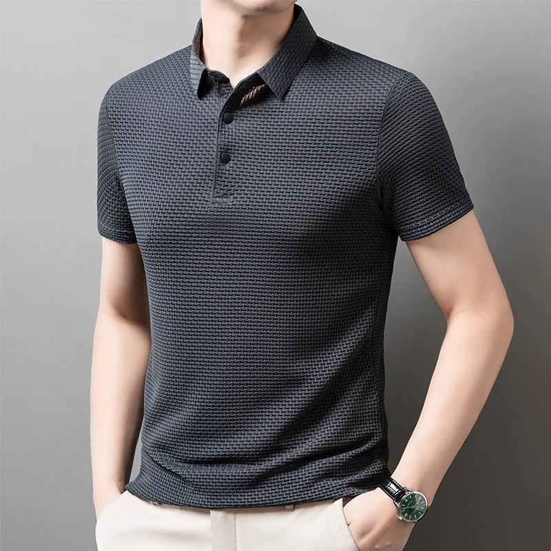 Men’s Casual Floral Polo Shirt