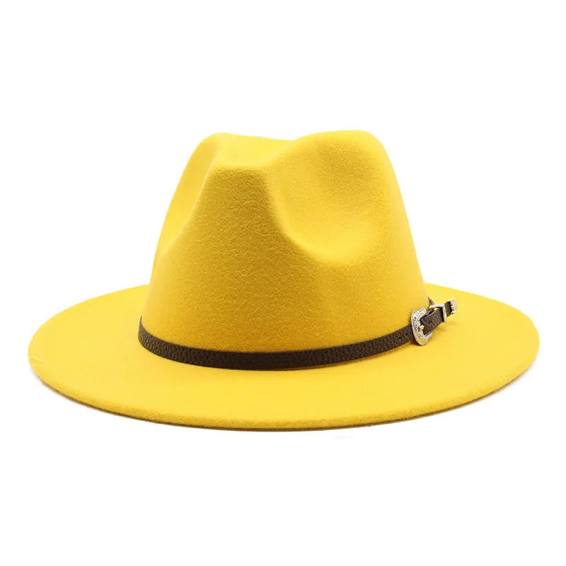 Classic British Style Fedora Hat