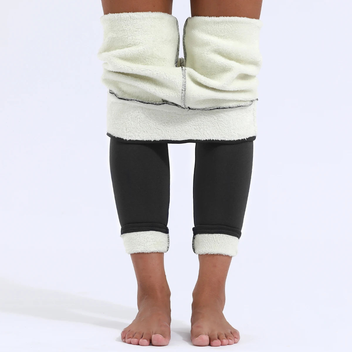 Women's Cozy Lamb Fleece Thermal Leggings