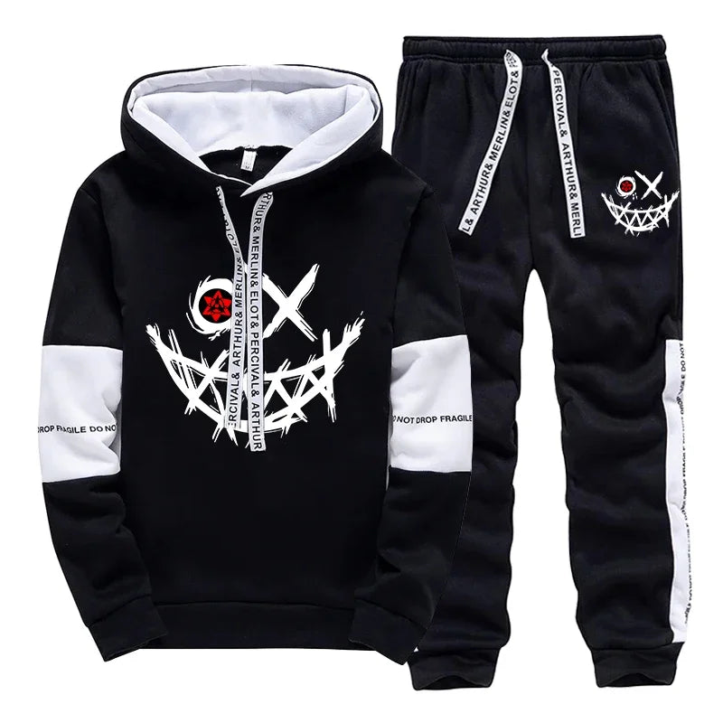 Men’s Casual Hoodie & Jogger Set