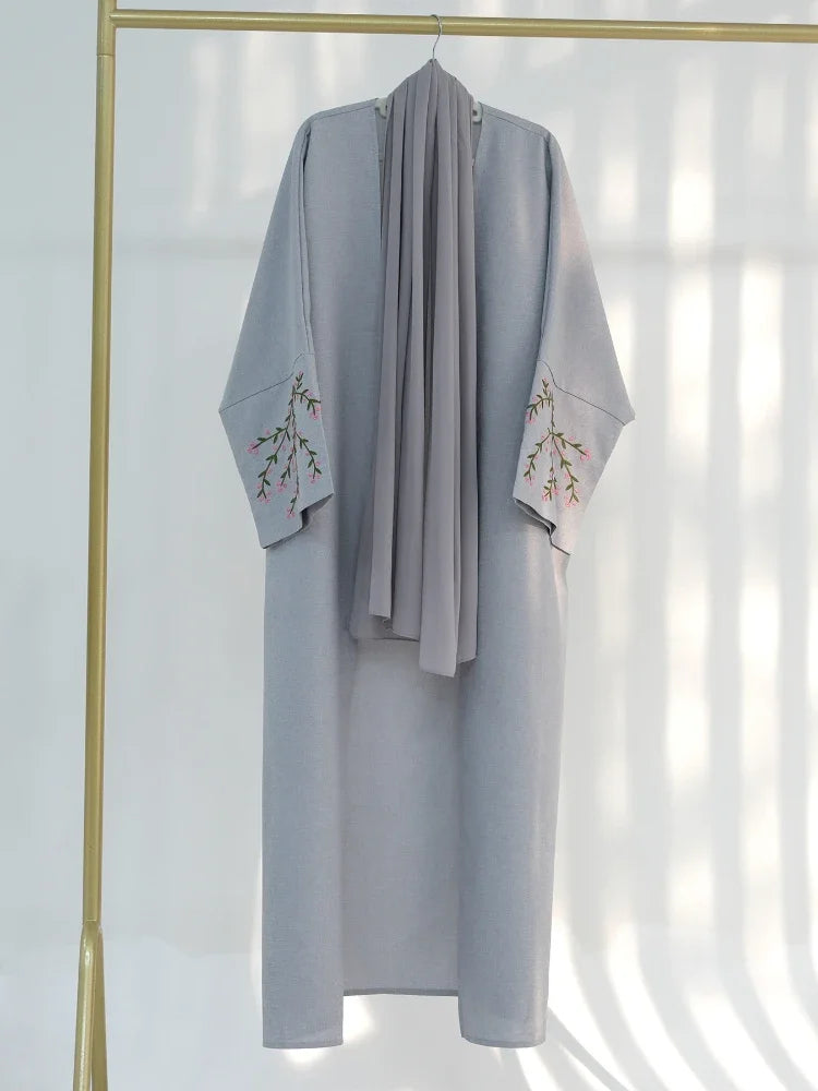Women’s Elegant Eid Embroidered Abaya