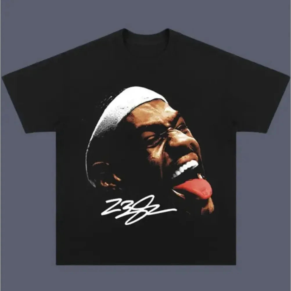 Retro Lebron James Vintage Tee, Lebron James T-Shirt, Unisex Basketball Shirt, Basketball Graphic Tees, Sweatshirt Menswear Womenswear Streetwear