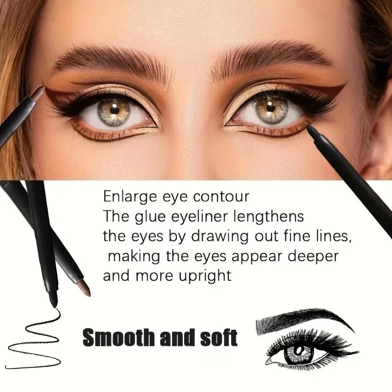 Waterproof Black Gel Eyeliner Pencil