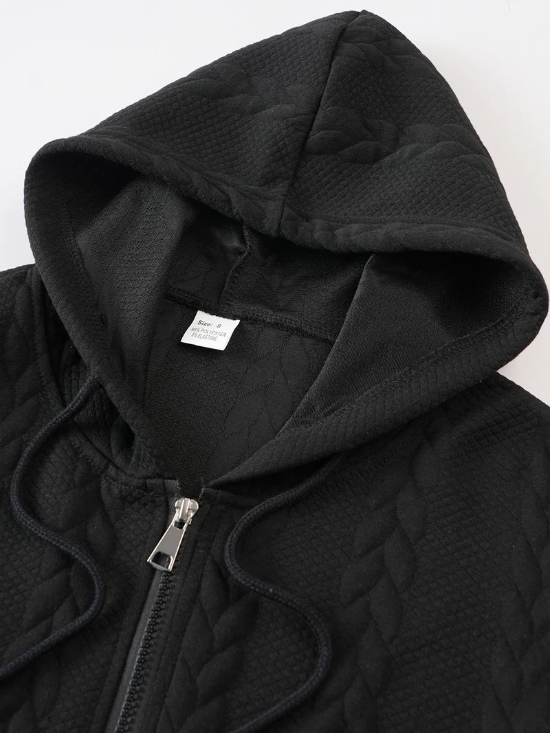 2026 Men’s Paisley Print Zip Hoodie
