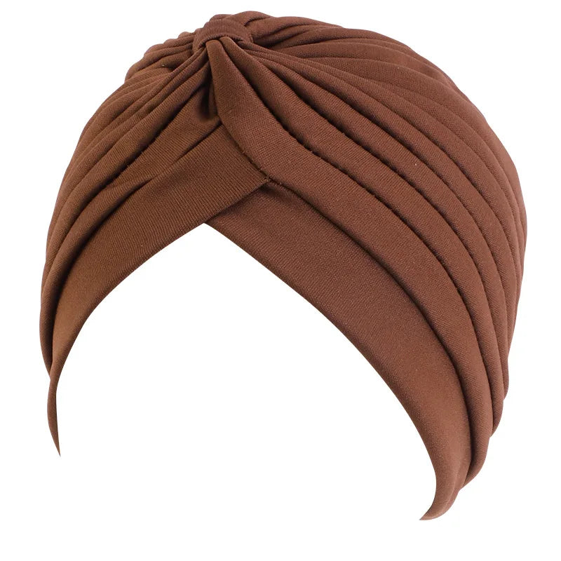DANKEBO Women’s Stretchy Turban Hijab Cap