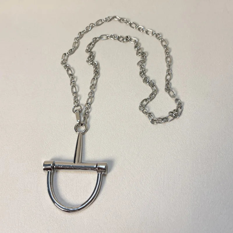Women’s Classic Geometric Link Chain Necklace