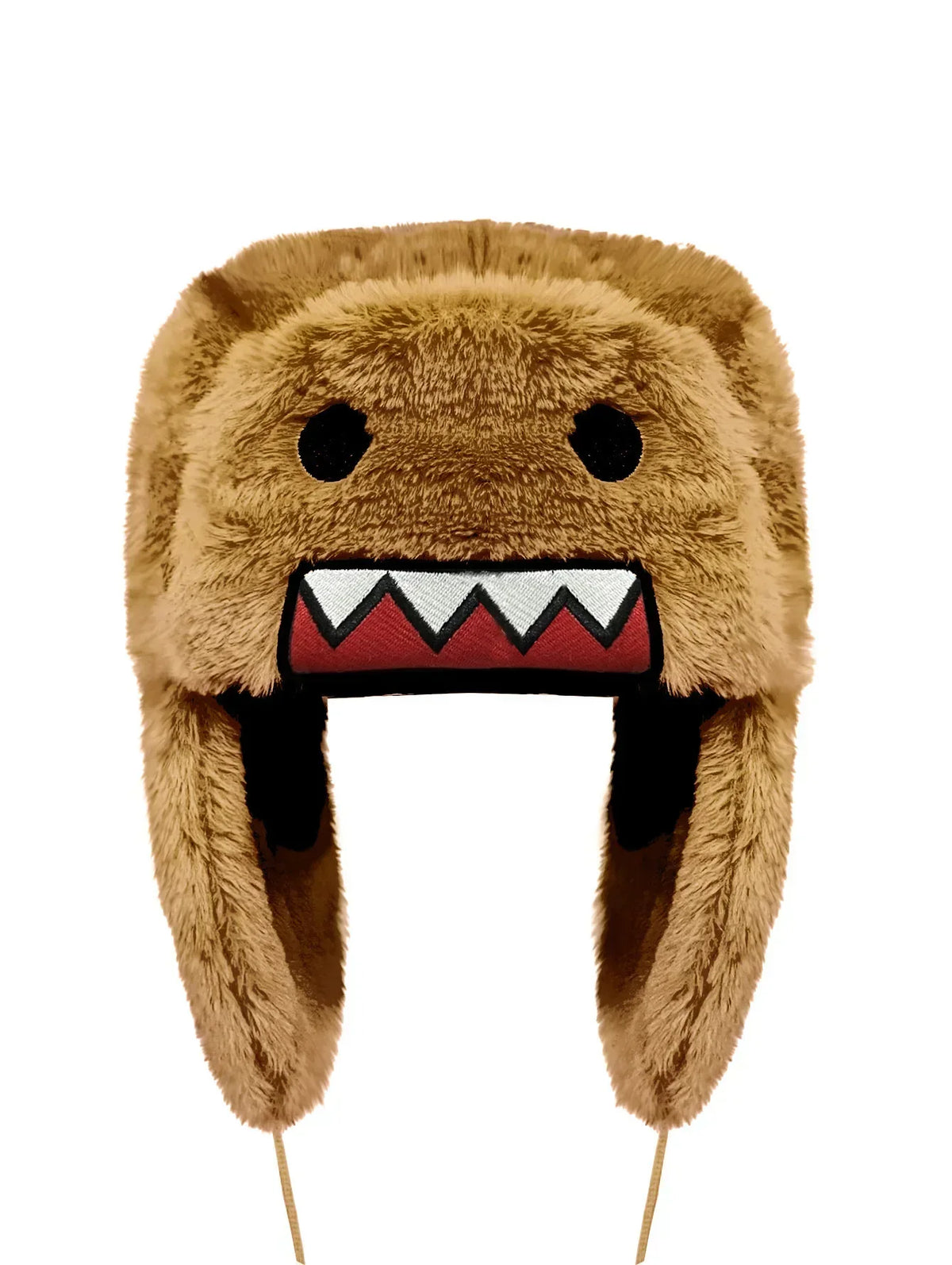 Domo Kun Cartoon Winter Warm Autume Brown Hats Ushanka Hats Cute Embroidery Cap for Girl Kids Anime Earfla Gorras Men Women Caps