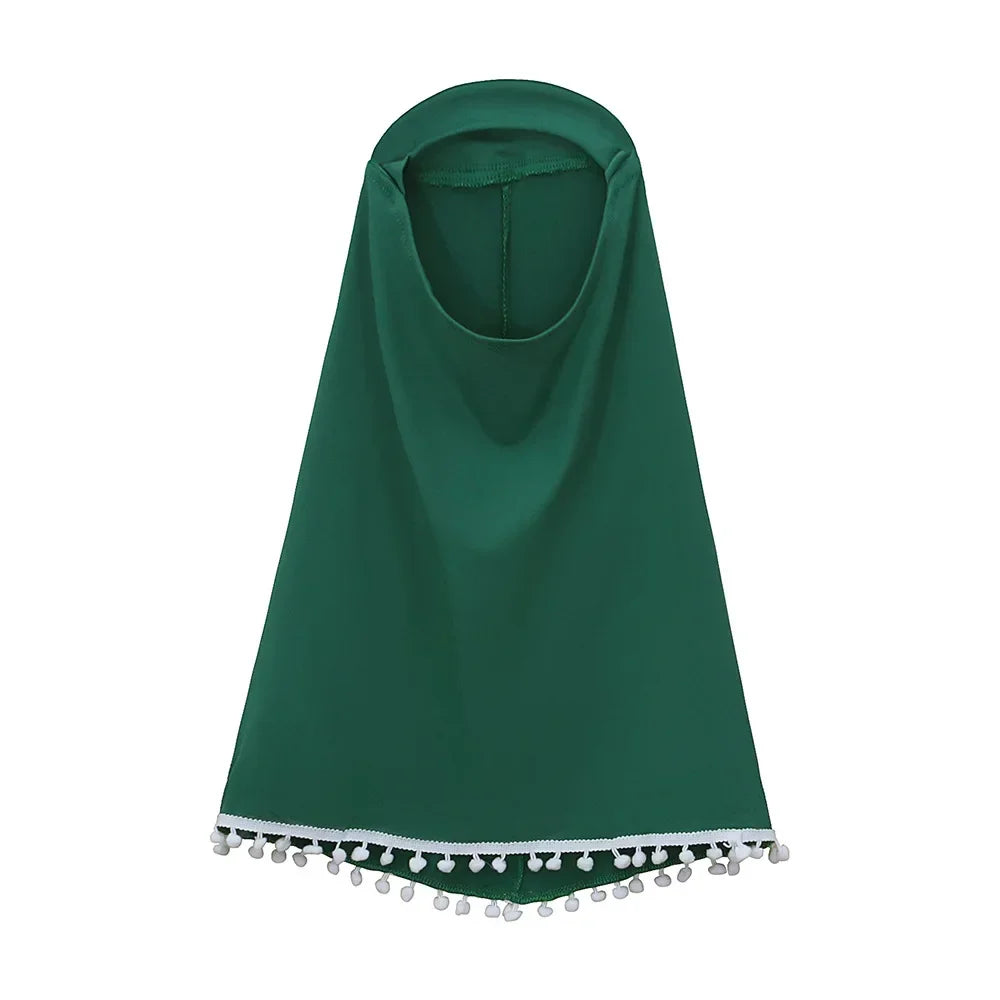 Kids Girls Hijab & Abaya Set