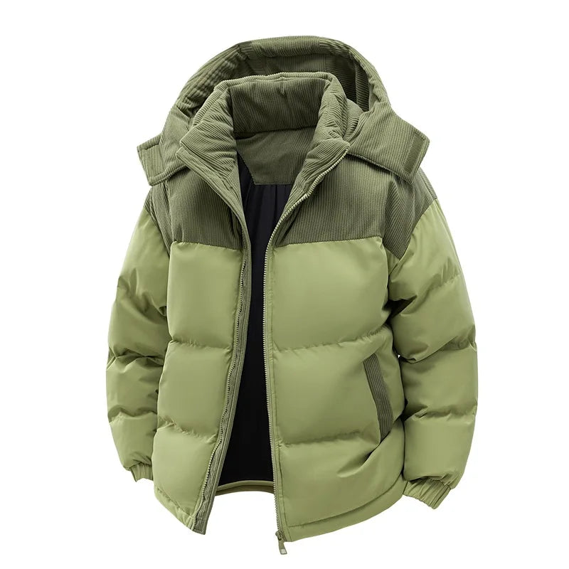 Men's Warm Hooded Winter Parka Jacket