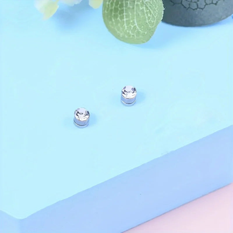 Classic Stainless Steel Stud Earrings