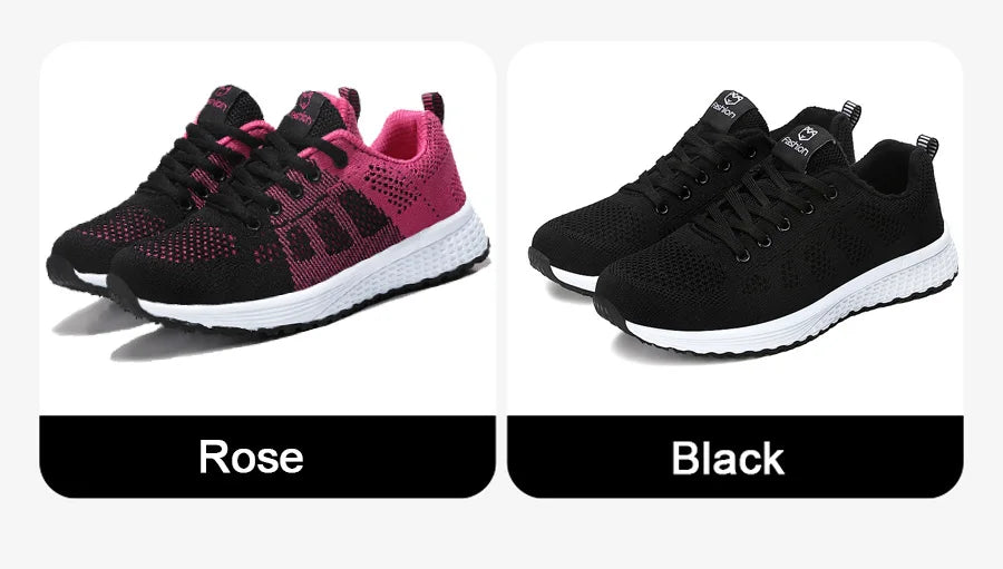 Women’s Breathable Platform Running Sneakers