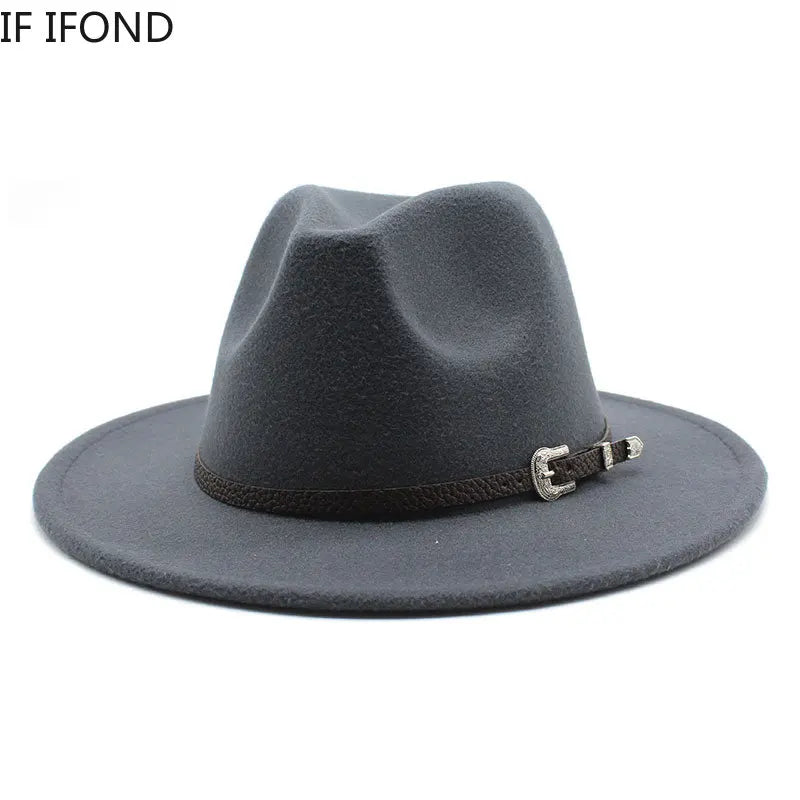 Classic British Style Fedora Hat