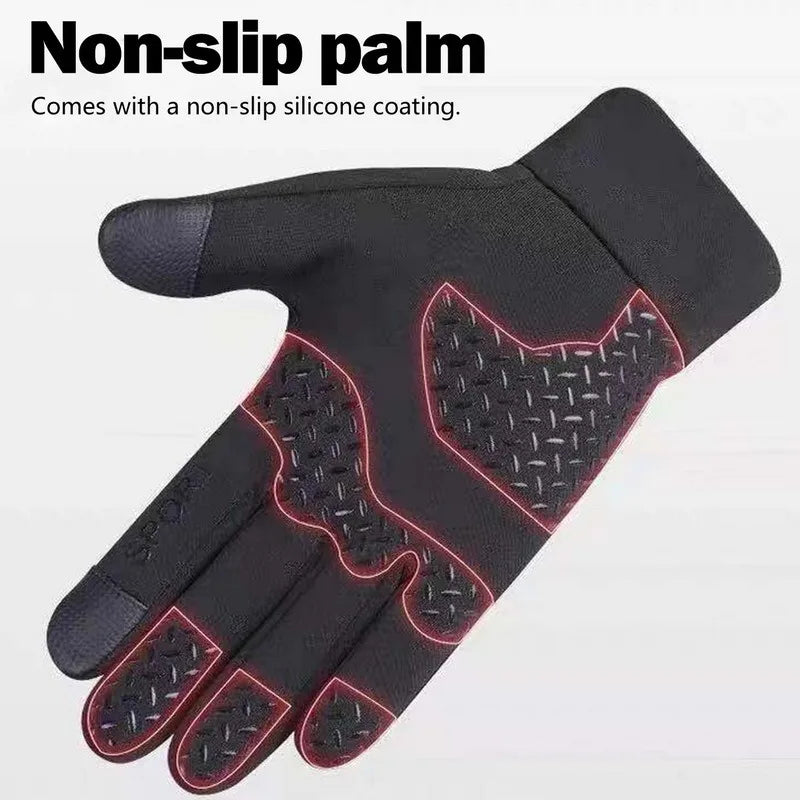 Winter Gloves for Men Women Warm Tactical Gloves Touchscreen Waterproof Hiking Skiing Fishing Cycling Snowboard Non-slip Gloves