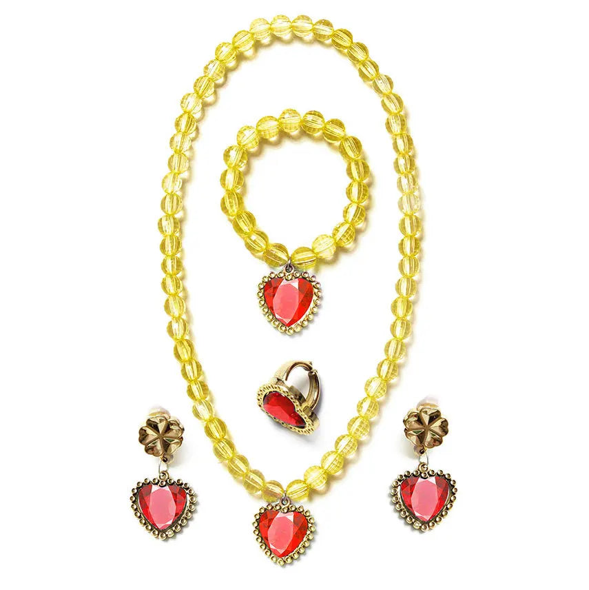 Snow White Princess Tiara &amp; Wand Accessory Set for Girls