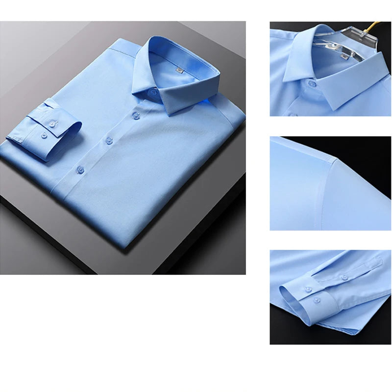 Men’s Wrinkle-Resistant Business Shirt