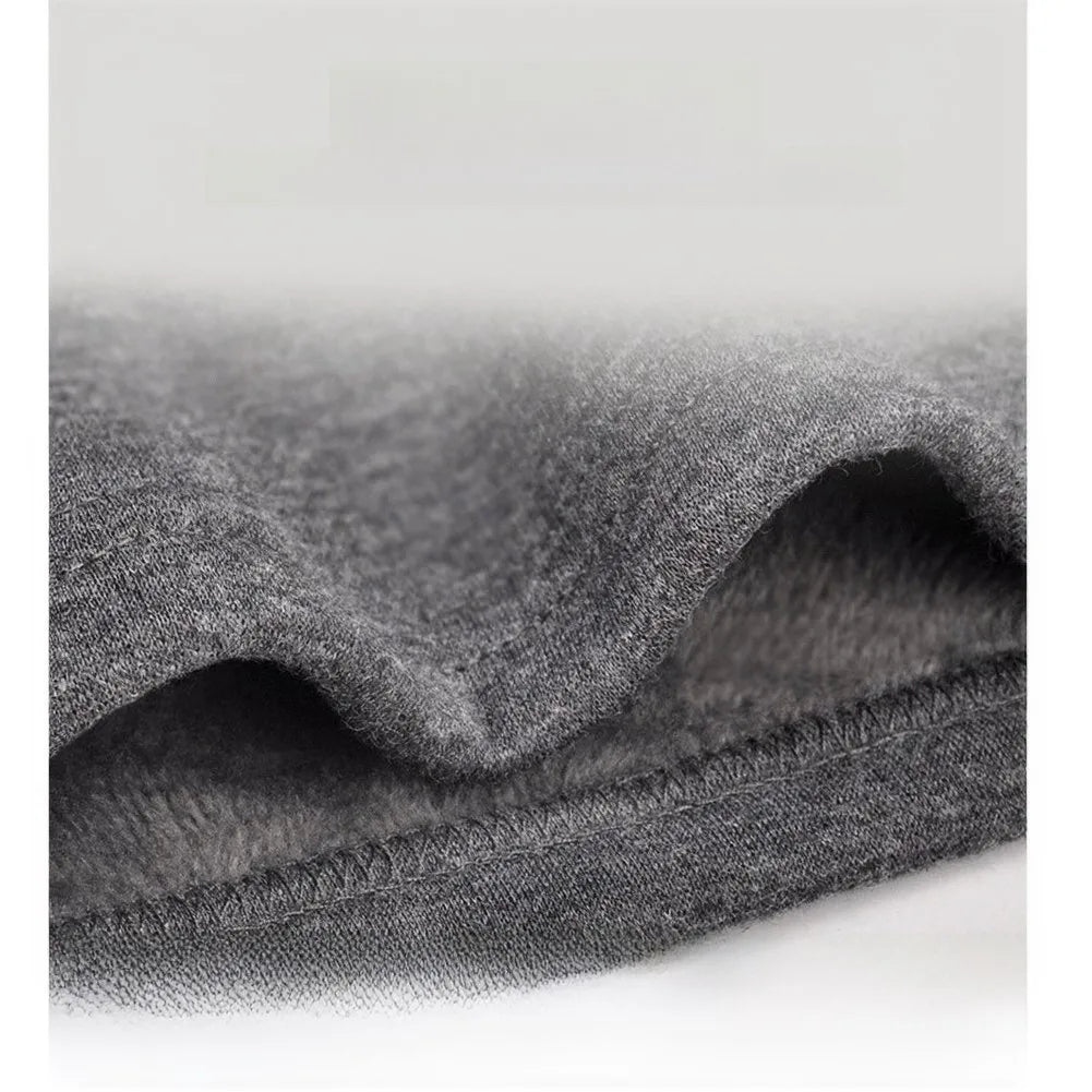 Men's Fleece-Lined Winter Thermal Underwear Set