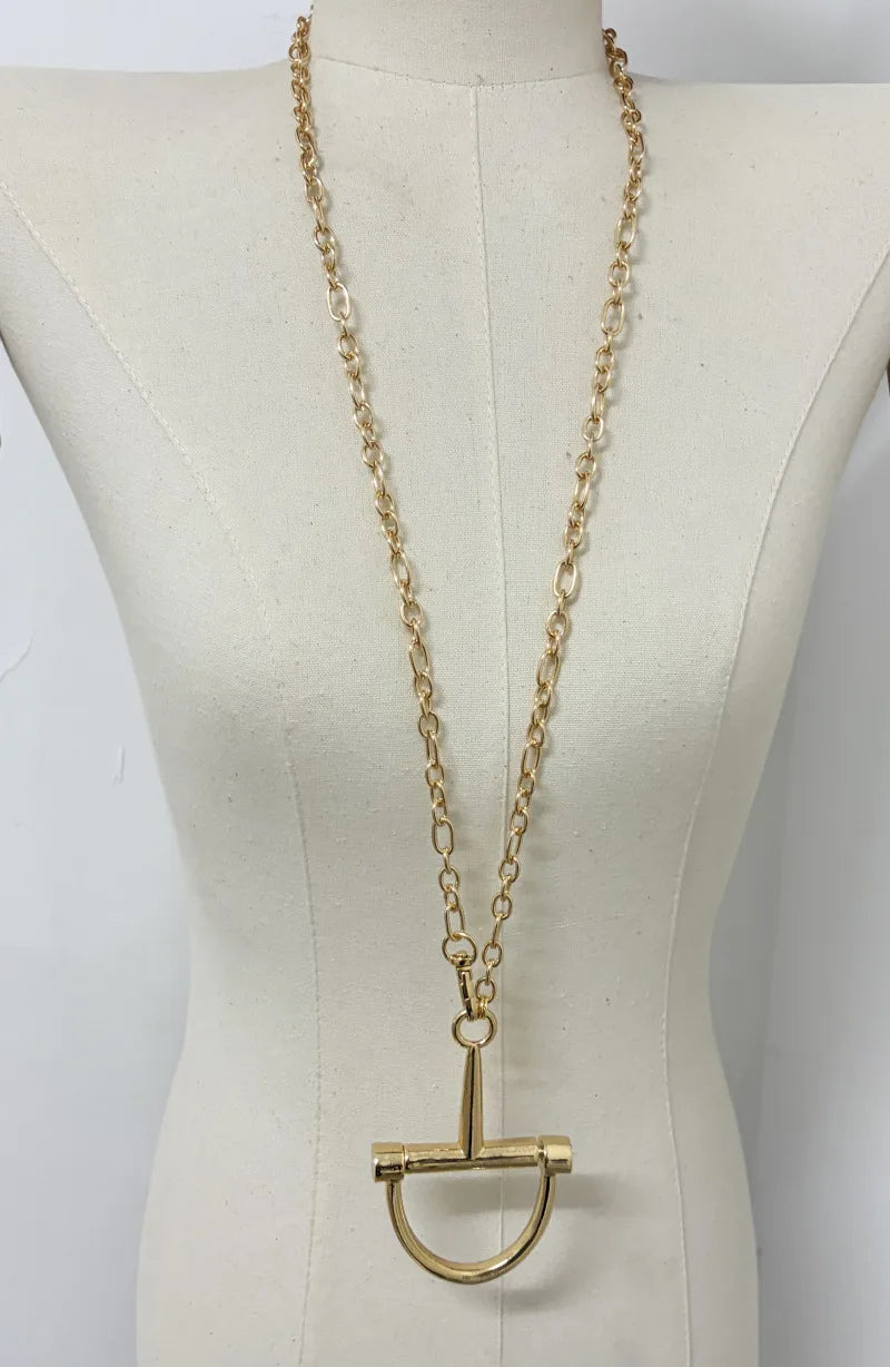 Women’s Classic Geometric Link Chain Necklace