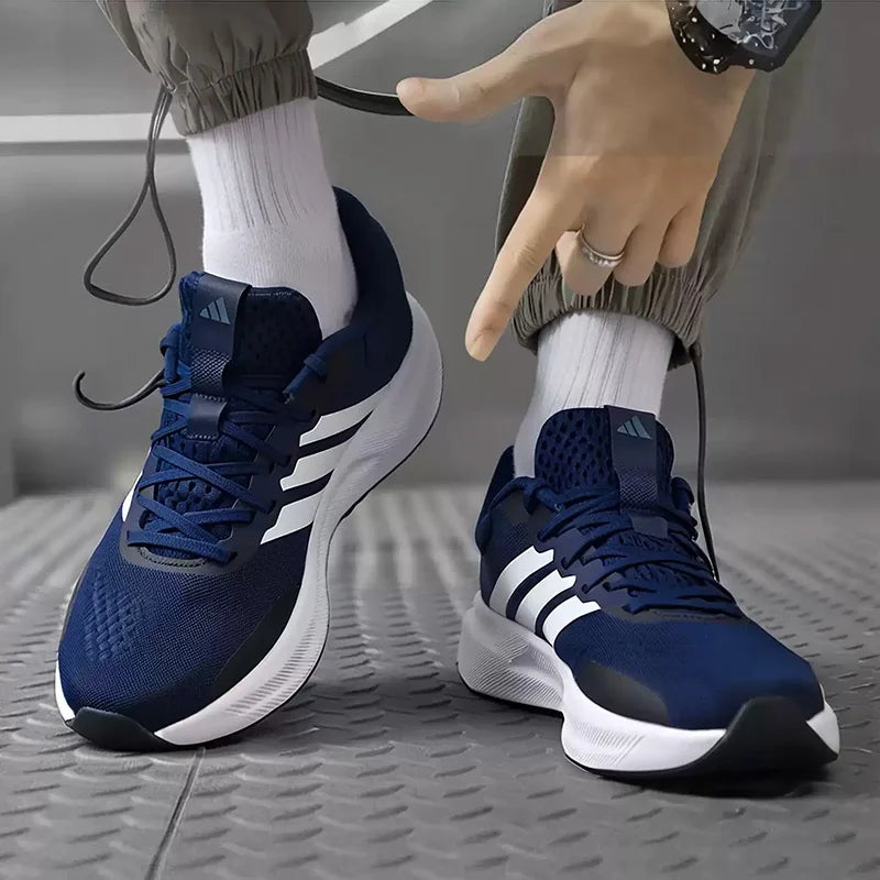 Adidas Navy Blue Lightweight Running Shoes – JR5851