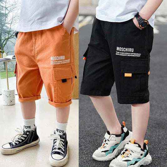 Boys Casual Sports Shorts for Ages 3-13