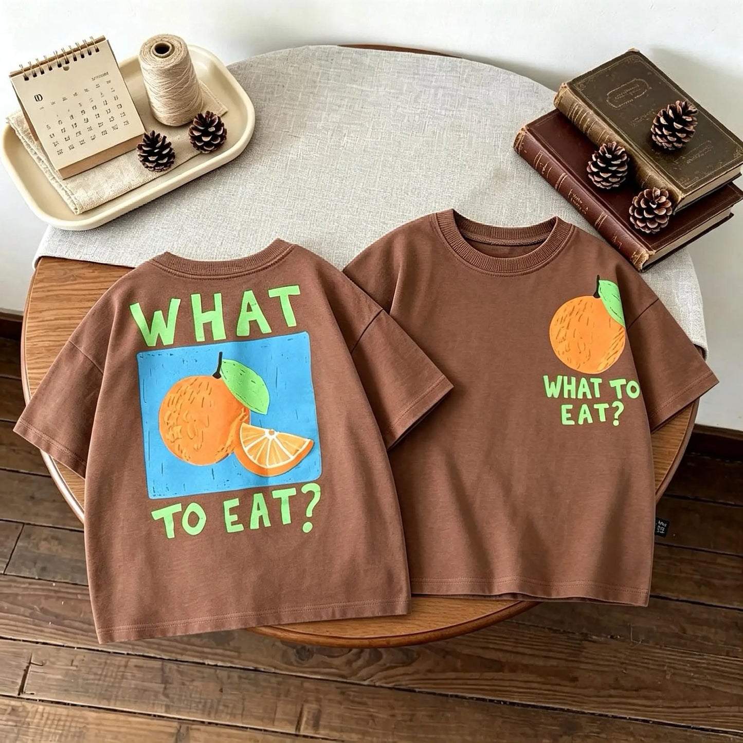 Kids’ Double-Sided Print Summer T-Shirt