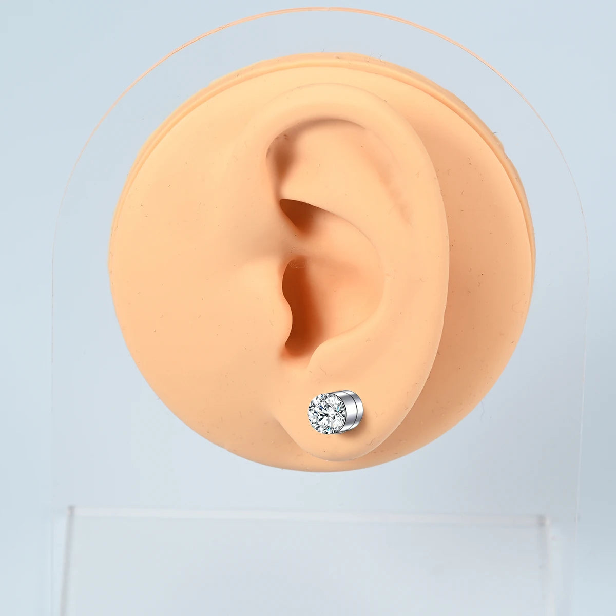 Classic Stainless Steel Stud Earrings