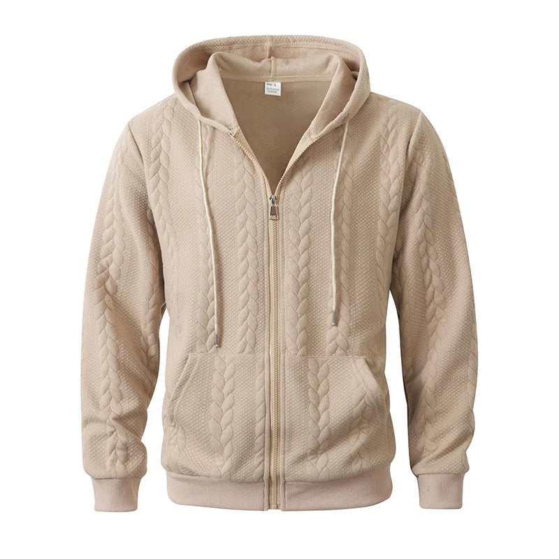 2026 Men’s Paisley Print Zip Hoodie