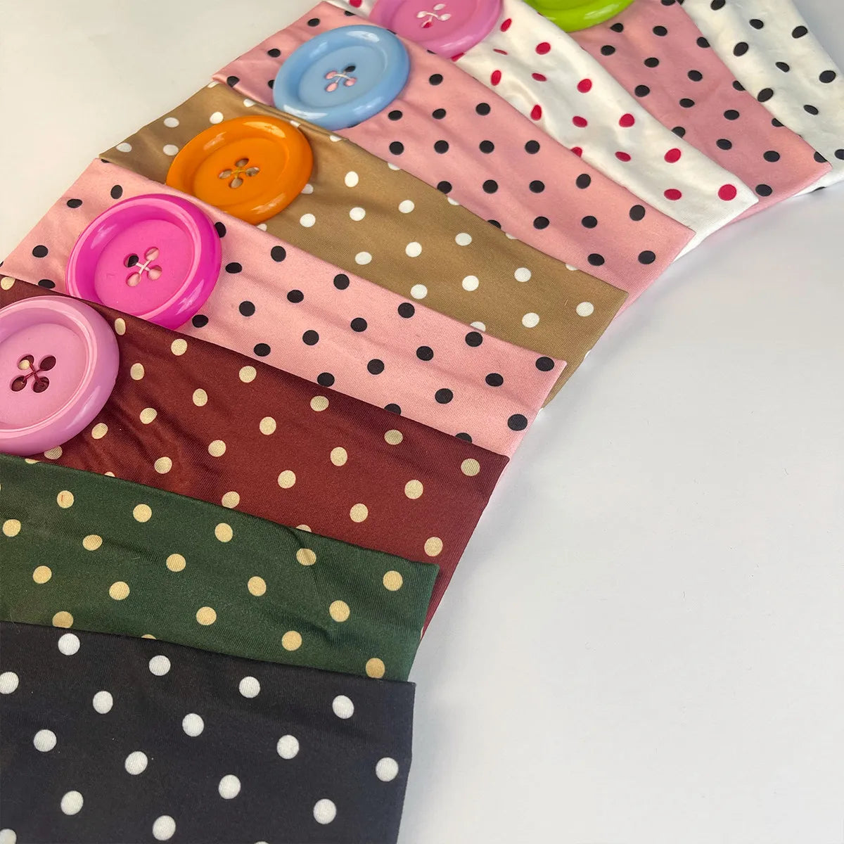 Women’s Y2K Retro Dot Stretch Headband