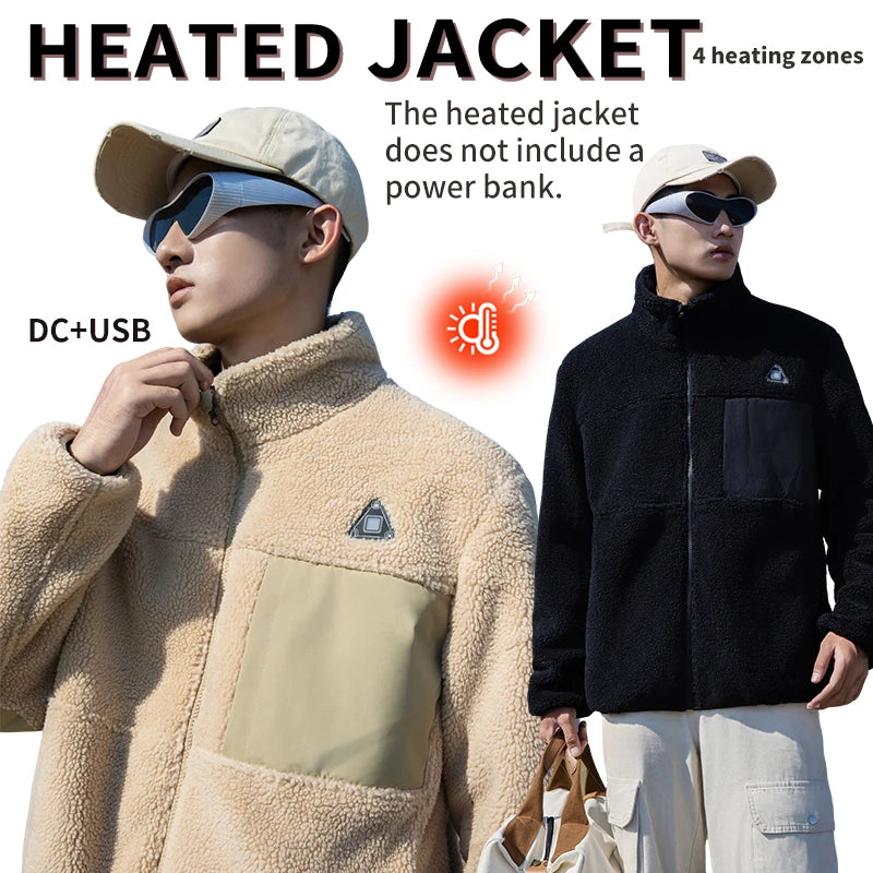Men's Smart Heated Fleece Jacket