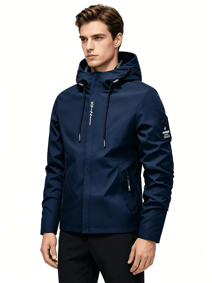 Men's Hooded Softshell Outdoor Jacket
