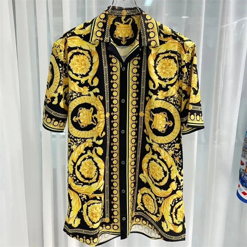 2026 men's luxury short sleeved button up shirt, men's formal shirt, men's premium soft shirt, 11 colors