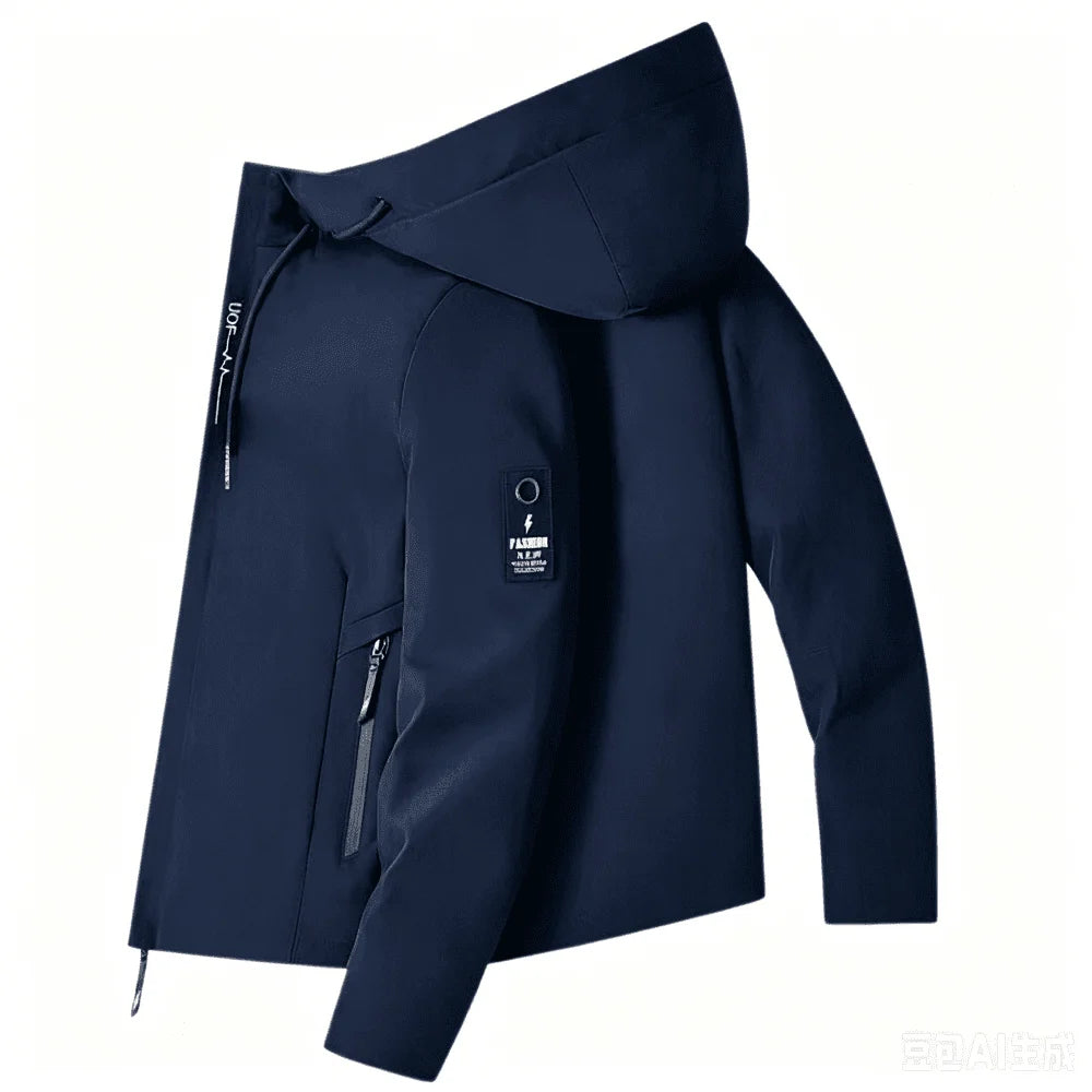 Men's Hooded Softshell Outdoor Jacket