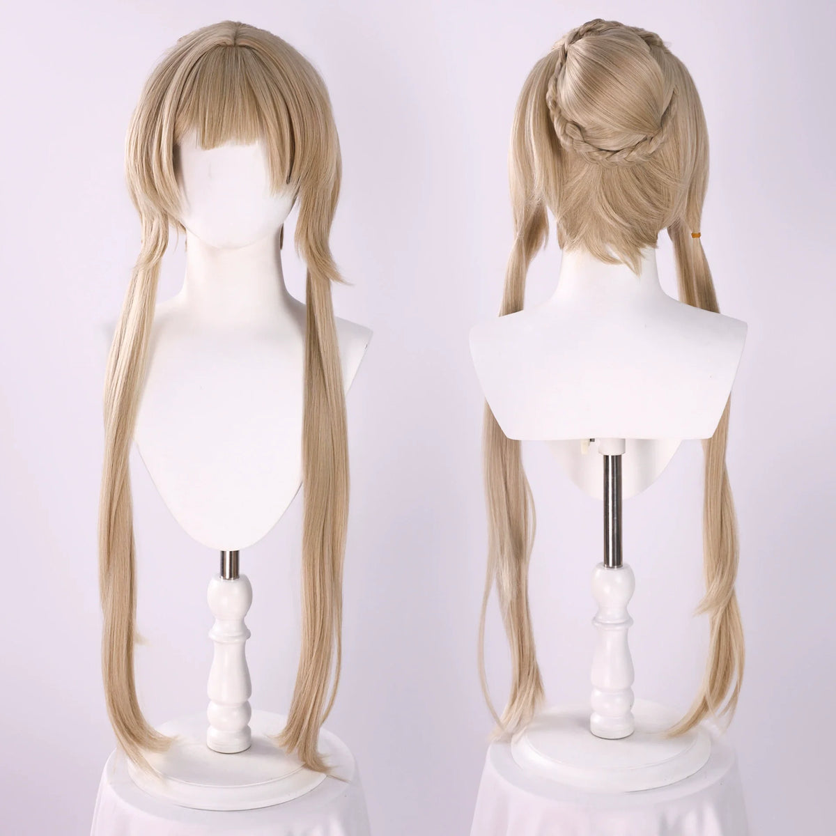 Anime Game GenshinImpact Marionette Sandrone Cosplay Costume Wig Shoes Outfits Women Halloween Carnival Role Play Uniform Dress