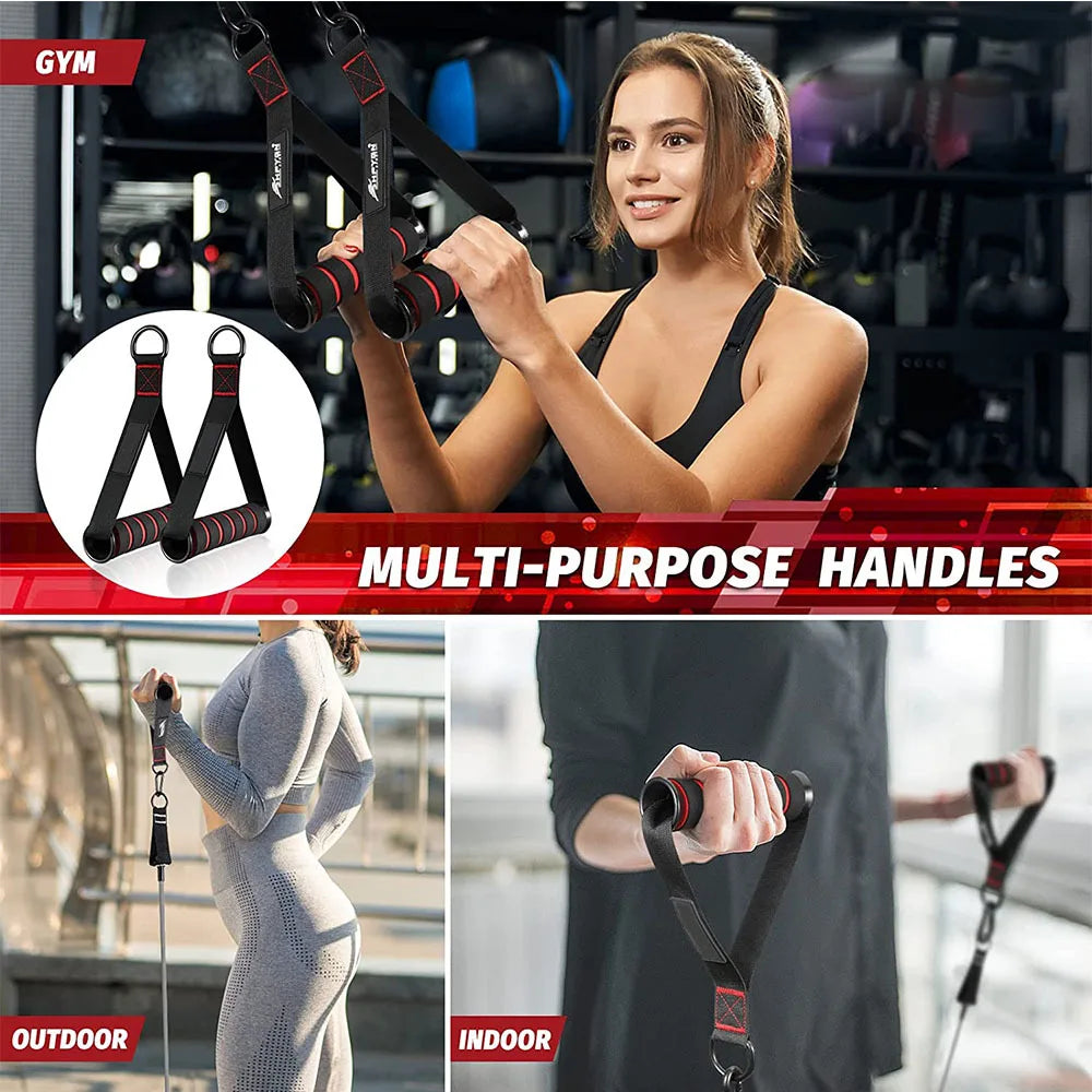 Unisex Full Body Resistance Pull Rope Trainer – Portable Strength Training Equipment for Arms, Legs, Core, Back, Chest, Waist & Home Workouts