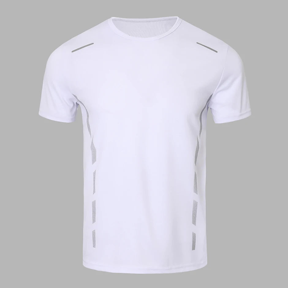 Men’s Quick-Dry Printed Sports T-Shirt