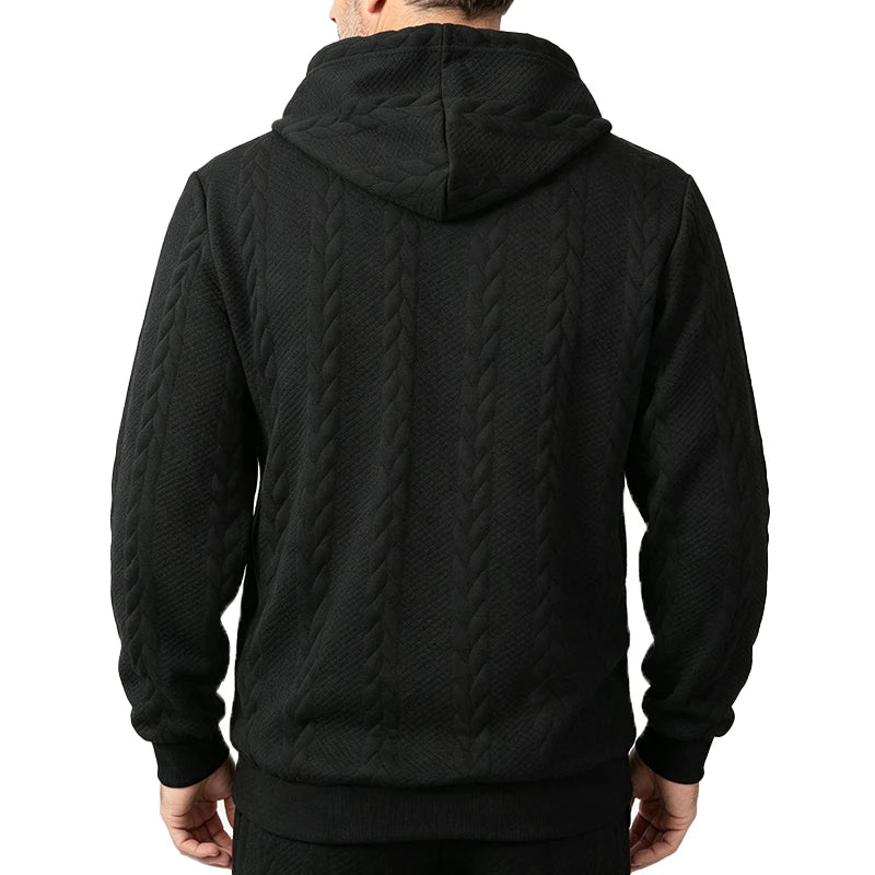 2026 Men’s Paisley Print Zip Hoodie