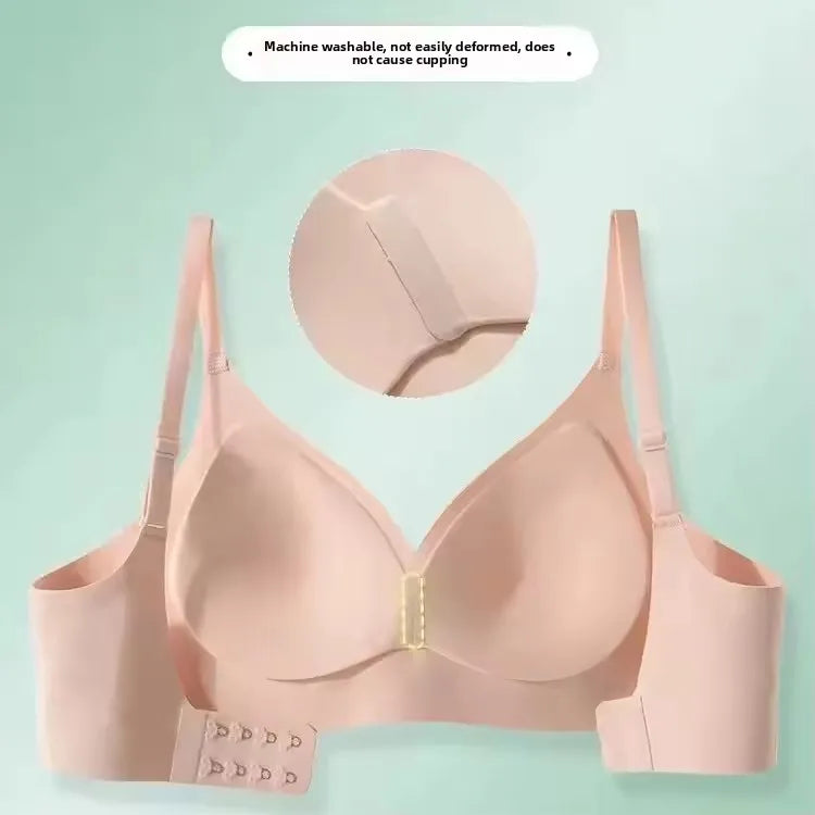 Comfortable Women's Everyday Bra Lifting Thin No Steel Ring Seamless Underwear Prevent Side Breast Collection Sagging Bras