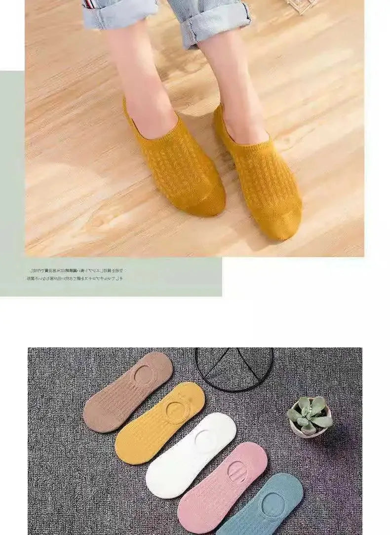 10-Pairs Women’s Low-Cut Casual Socks