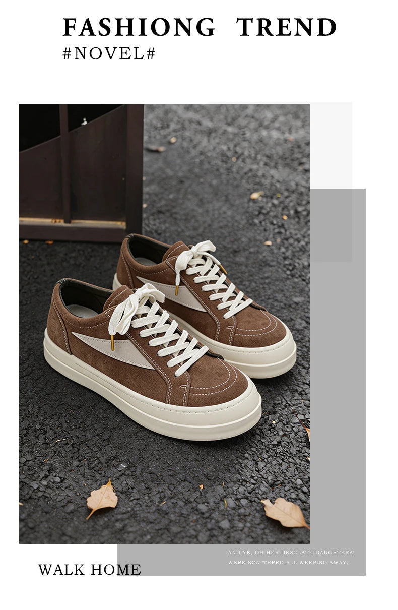 New Arrival Mens Casual Shoes Platform Male Sneakers Stylish Vulcanized Shoes for Man Hot Sale Casual Footwear Skateboard Shoes